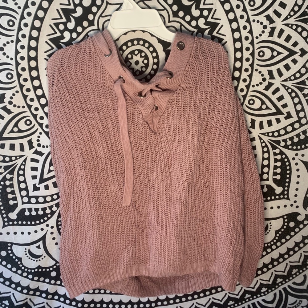 KAISELY- pink sweater